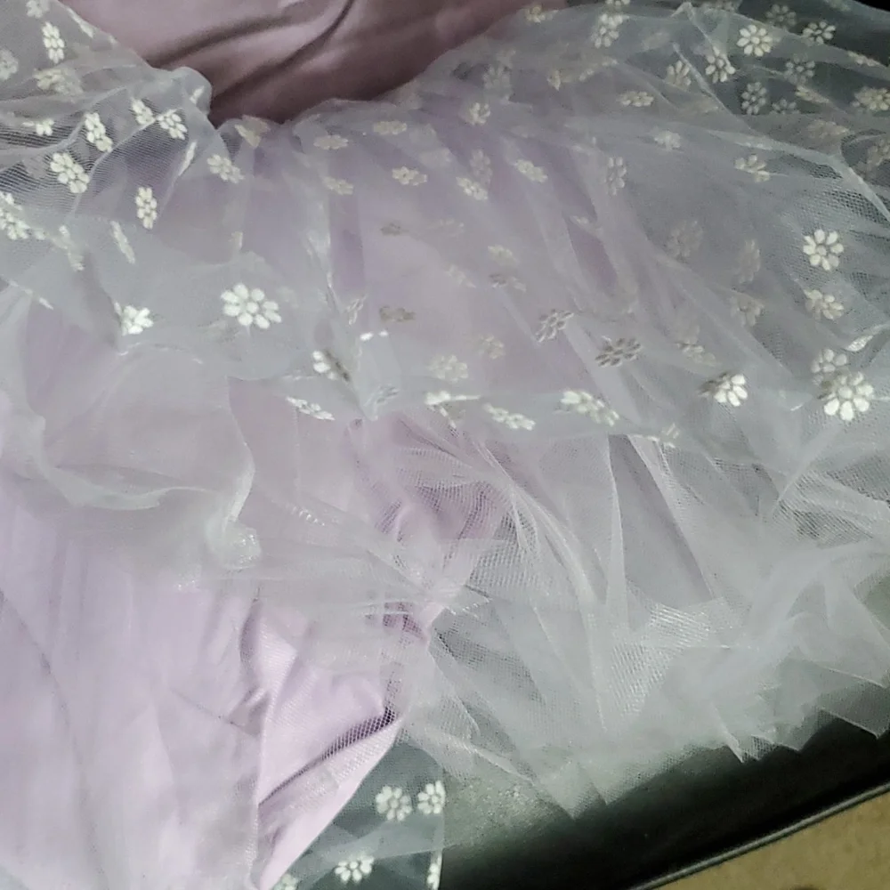 💙 4/$20 NWT Girls Skirted Leotard Sparkle - Picture 3 of 4